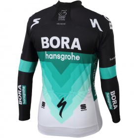 Maillot vélo 2018 Bora-Hansgrohe Manches Longues N001
